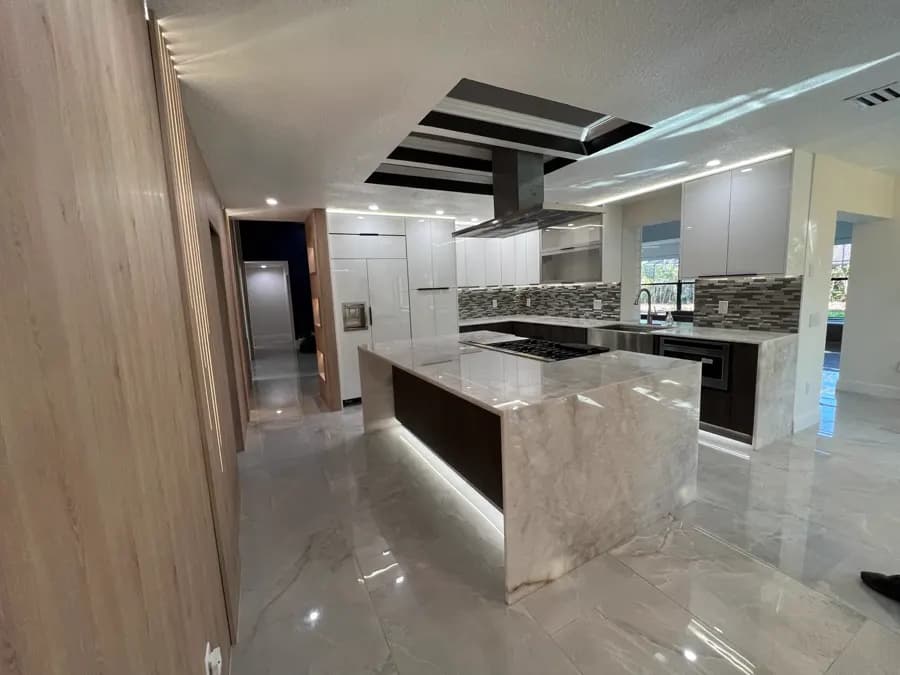 The property after renovation
